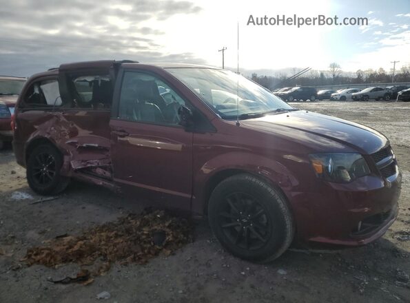 2C4RDGEG1LR185972 2020 DODGE GRAND Red Przód prawy
