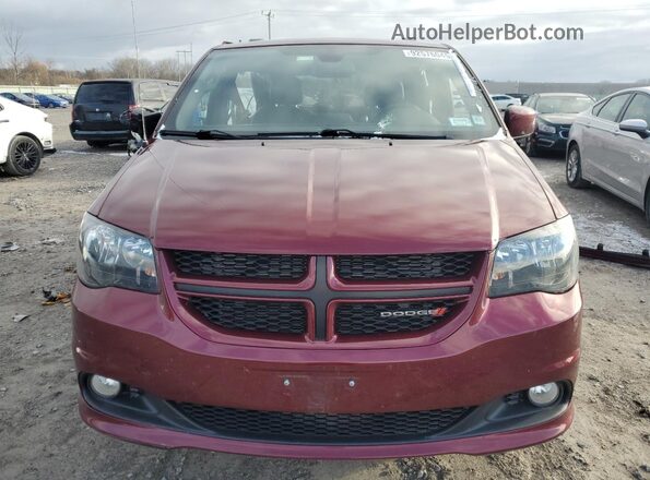 2C4RDGEG1LR185972 2020 DODGE GRAND Red Widok z przodu