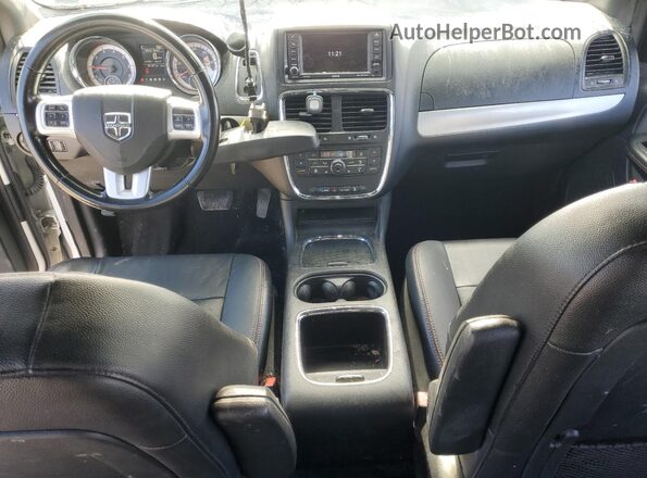 2C4RDGEG1LR213205 2020 DODGE GRAND Белый Вид панели приборов