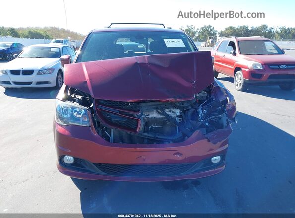2C4RDGEG5JR342755 2018 DODGE GRAND CARAVAN Red 
