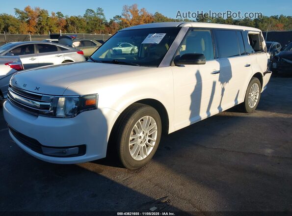 2FMGK5C82HBA13538 2017 FORD FLEX Кремовый Передняя левая четверть