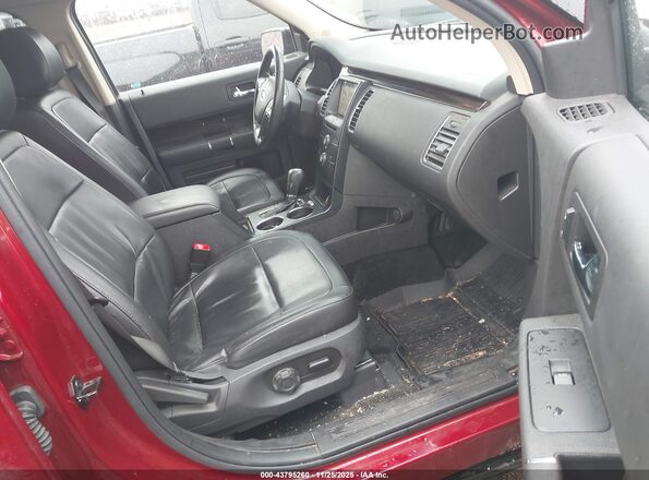 2FMGK5C86GBA21916 2016 FORD FLEX Red Widok wnętrza z przodu