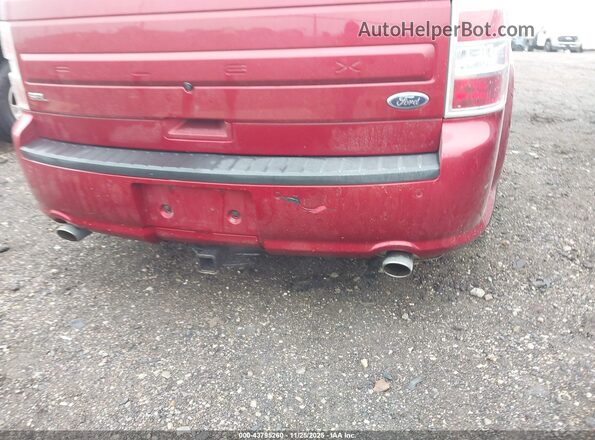 2FMGK5C86GBA21916 2016 FORD FLEX Red Widok z przodu
