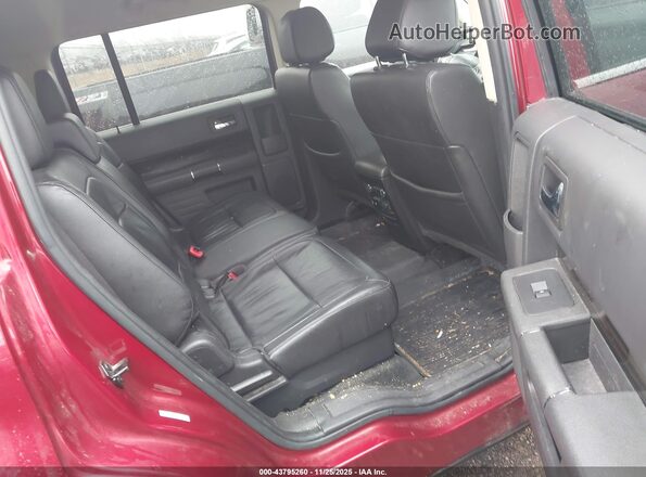 2FMGK5C86GBA21916 2016 FORD FLEX Red Widok naklejki z numerem VIN