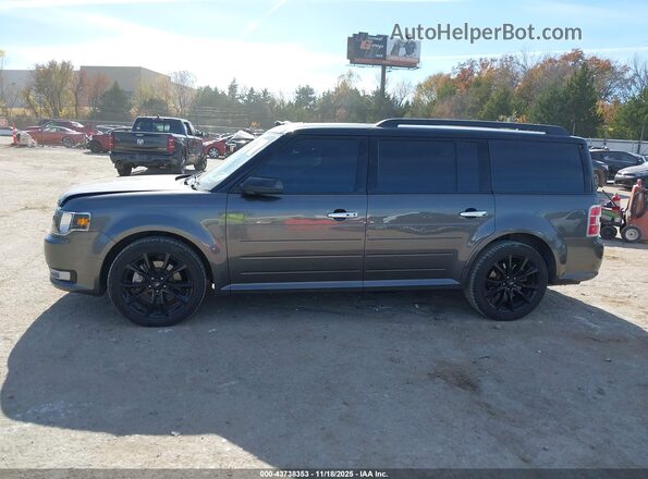 2FMGK5C89JBA20346 2018 FORD FLEX Black სალონის 360-გრადუსიანი ხედი