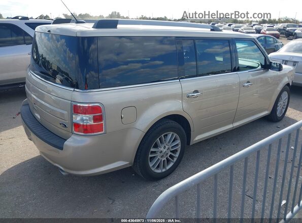 2FMGK5C8XJBA16712 2018 FORD FLEX Бежевый 