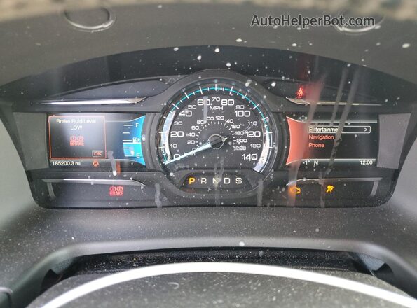2FMGK5D82JBA06304 2018 FORD FLEX Black 