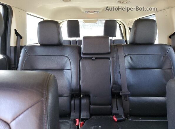 2FMGK5D85JBA06345 2018 FORD FLEX Black Հետևի նստատեղերի տեսք