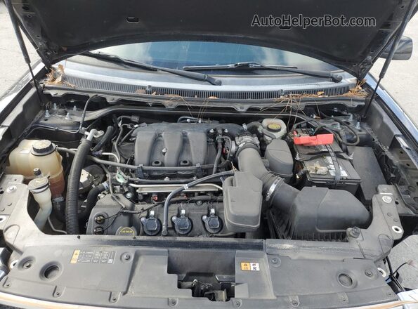 2FMGK5D85JBA06345 2018 FORD FLEX Black Շարժիչի բաժամունքի տեսք
