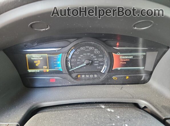 2FMGK5D86JBA01767 2018 FORD FLEX Черный 