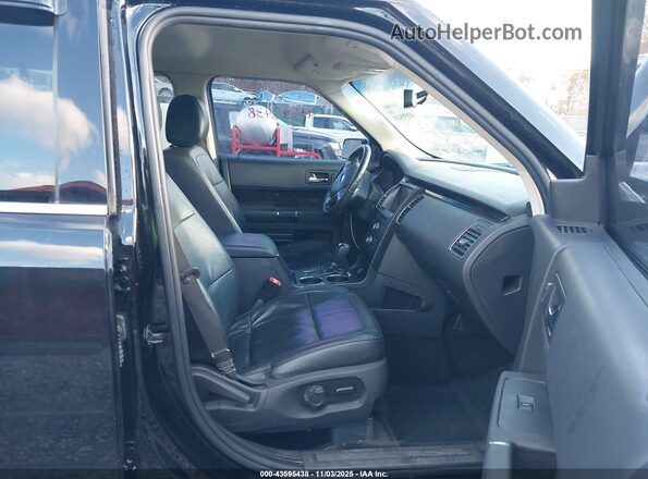 2FMHK6C82HBA04266 2017 FORD FLEX Black Вид салону спереду
