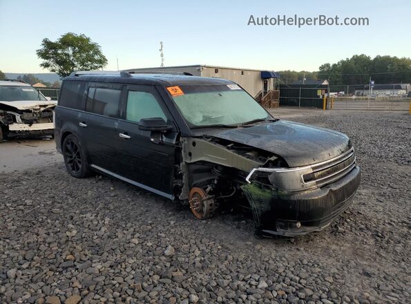 2FMHK6C8XGBA19127 2016 FORD FLEX Black Przód prawy