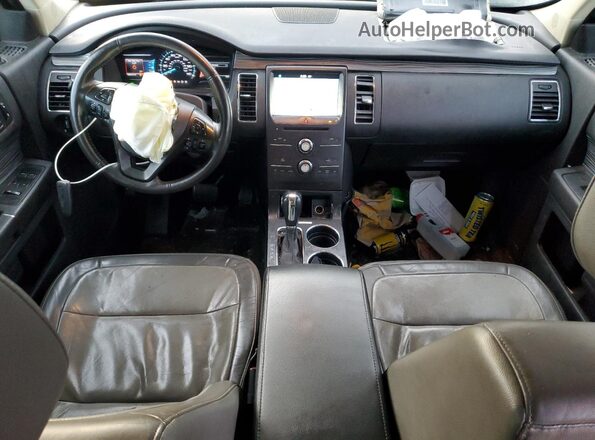 2FMHK6C8XGBA19127 2016 FORD FLEX Black Widok deski rozdzielczej