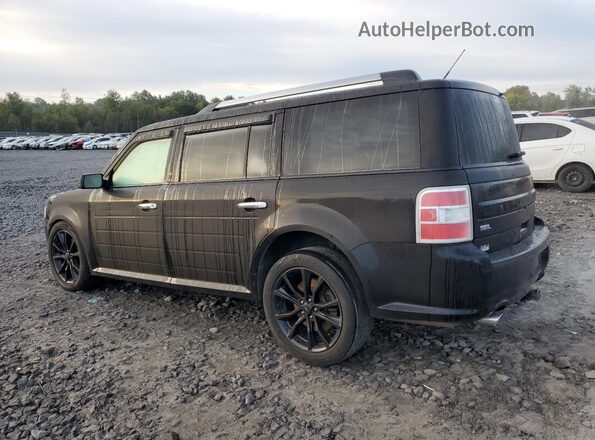 2FMHK6C8XGBA19127 2016 FORD FLEX Black Tył lewy