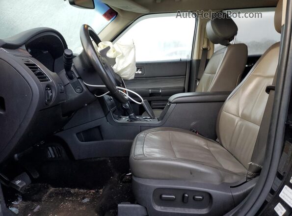 2FMHK6C8XGBA19127 2016 FORD FLEX Black Widok wnętrza z przodu