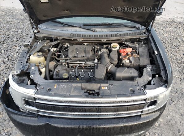 2FMHK6C8XGBA19127 2016 FORD FLEX Black Widok komory silnika