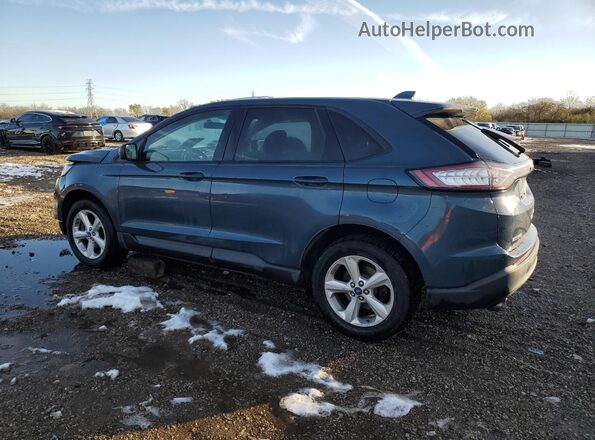 2FMPK3G91GBC30259 2016 FORD EDGE Бирюзовый Задняя левая четверть