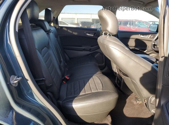 2FMPK3G91GBC30259 2016 FORD EDGE Бирюзовый Вид задней части салона