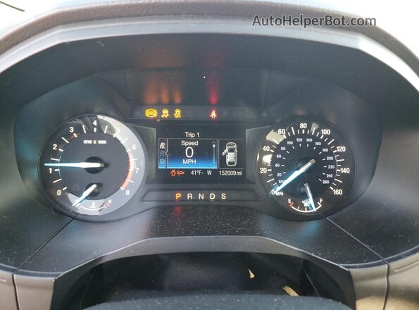2FMPK3G91GBC30259 2016 FORD EDGE Бирюзовый Вид щитка приборов