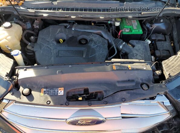 2FMPK3G91GBC30259 2016 FORD EDGE Бирюзовый Вид подкапотного пространства