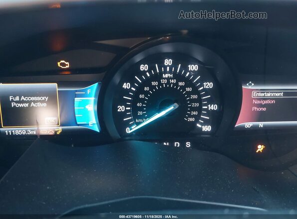 2FMPK3J89HBB69003 2017 FORD EDGE Maroon Հետևի նստատեղերի տեսք