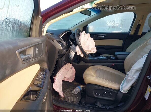 2FMPK3J89HBB69003 2017 FORD EDGE Maroon Սալոնի դիմացի տեսք