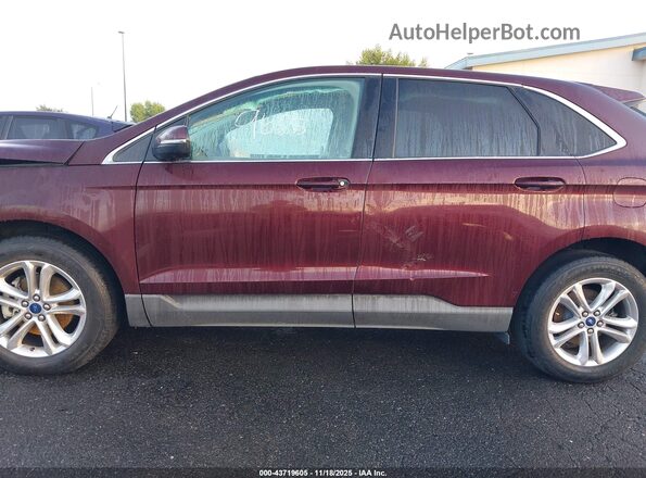 2FMPK3J89HBB69003 2017 FORD EDGE Maroon Սալոնի 360 աստիճան տեսք