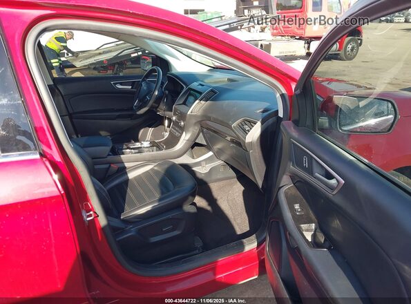 2FMPK3J91LBB26888 2020 FORD EDGE Red Front interior view