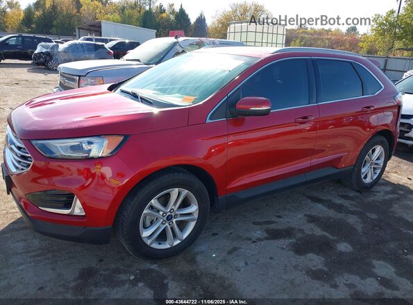 2FMPK3J91LBB26888 2020 FORD EDGE Red 360 interior view