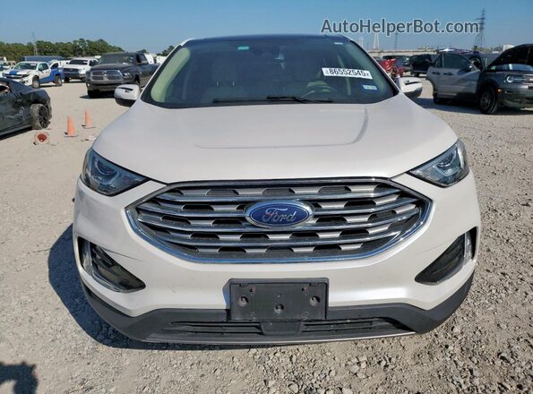 2FMPK3J94KBC00917 2019 FORD EDGE Белый Вид спереди