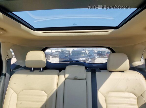 2FMPK3J94KBC00917 2019 FORD EDGE Белый Вид задних сидений