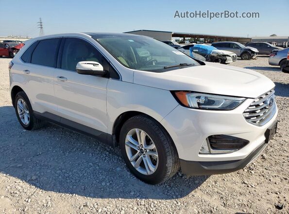 2FMPK3J94KBC00917 2019 FORD EDGE Белый Передняя правая четверть
