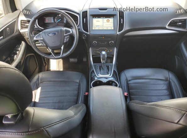 2FMPK3J95HBC27388 2017 FORD EDGE White Dashboard view