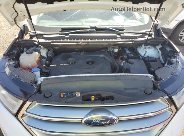 2FMPK3J95HBC27388 2017 FORD EDGE White Engine compartment view
