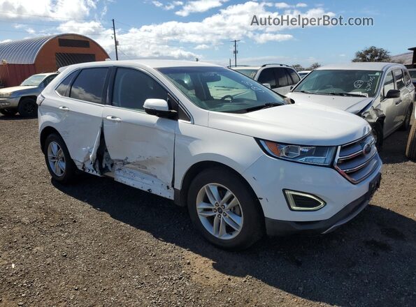 2FMPK3J95HBC27388 2017 FORD EDGE White Front right