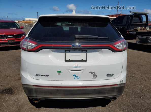 2FMPK3J95HBC27388 2017 FORD EDGE White Rear view