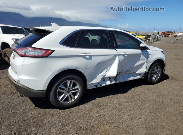 2FMPK3J95HBC27388 2017 FORD EDGE White Rear right
