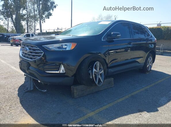 2FMPK3J96LBB61703 2020 FORD EDGE White წინა მარცხენა ხედი სამი მეოთხედიდან