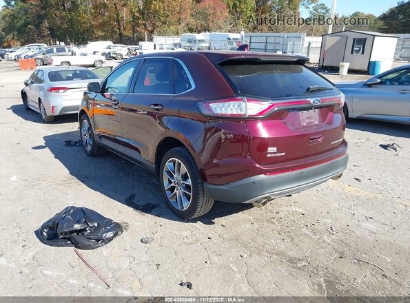 2FMPK3K82JBB56047 2018 FORD EDGE Бордовый 