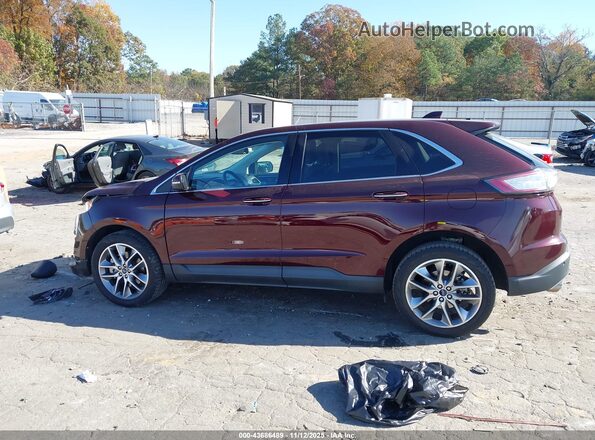 2FMPK3K82JBB56047 2018 FORD EDGE Бордовый 