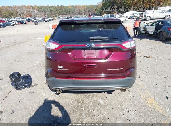 2FMPK3K82JBB56047 2018 FORD EDGE Бордовый 