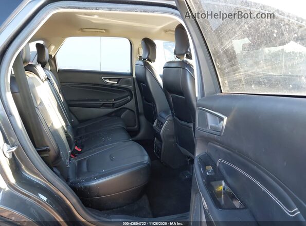 2FMPK3K8XJBB81052 2018 FORD EDGE Gray Vista de la etiqueta del VIN