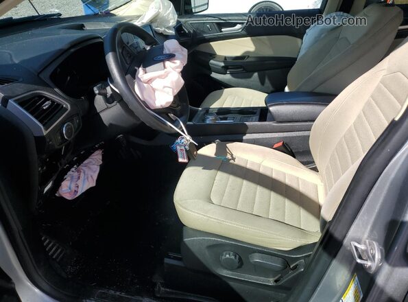 2FMPK4G90RBA43250 2024 FORD EDGE Silver Widok wnętrza z przodu