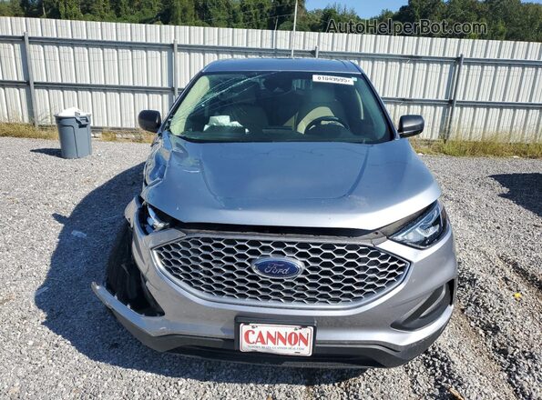 2FMPK4G90RBA43250 2024 FORD EDGE Silver Widok z przodu