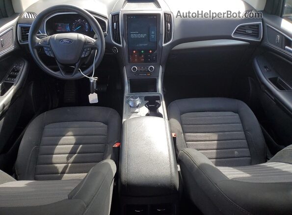 2FMPK4G91MBA09763 2021 FORD EDGE White Widok deski rozdzielczej