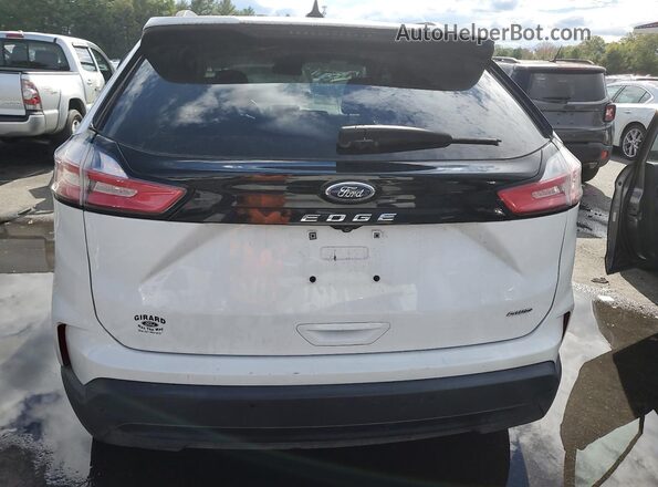 2FMPK4G91MBA09763 2021 FORD EDGE White Widok z tyłu