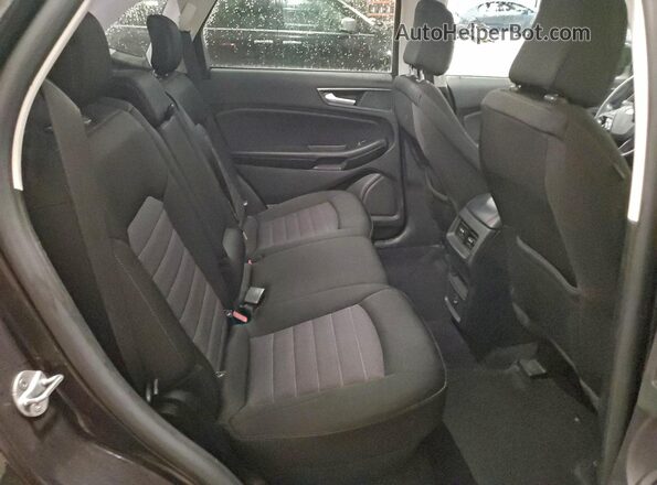 2FMPK4G91MBA11884 2021 FORD EDGE Black Widok wnętrza z tyłu