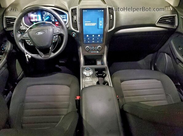 2FMPK4G91MBA11884 2021 FORD EDGE Black Widok deski rozdzielczej