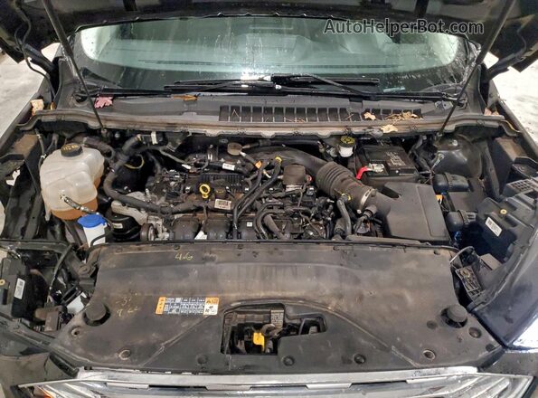 2FMPK4G91MBA11884 2021 FORD EDGE Black Widok komory silnika