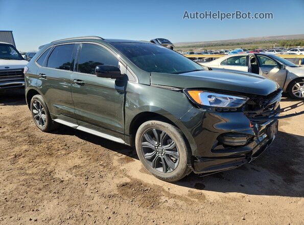 2FMPK4G93RBB05952 2024 FORD EDGE Green Front right